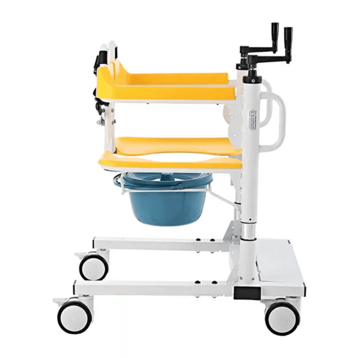 Multipurpose Manual Patient Transfer Lift Chair Shower Chair Push Chair image 6