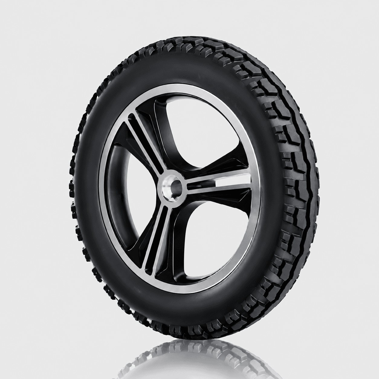 12.5 Inch Rubber Wheel (Deep Teeth)